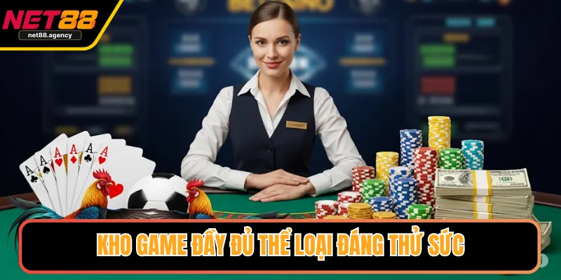 net88.agency Kho game đầy đủ thể loại đáng thử sức